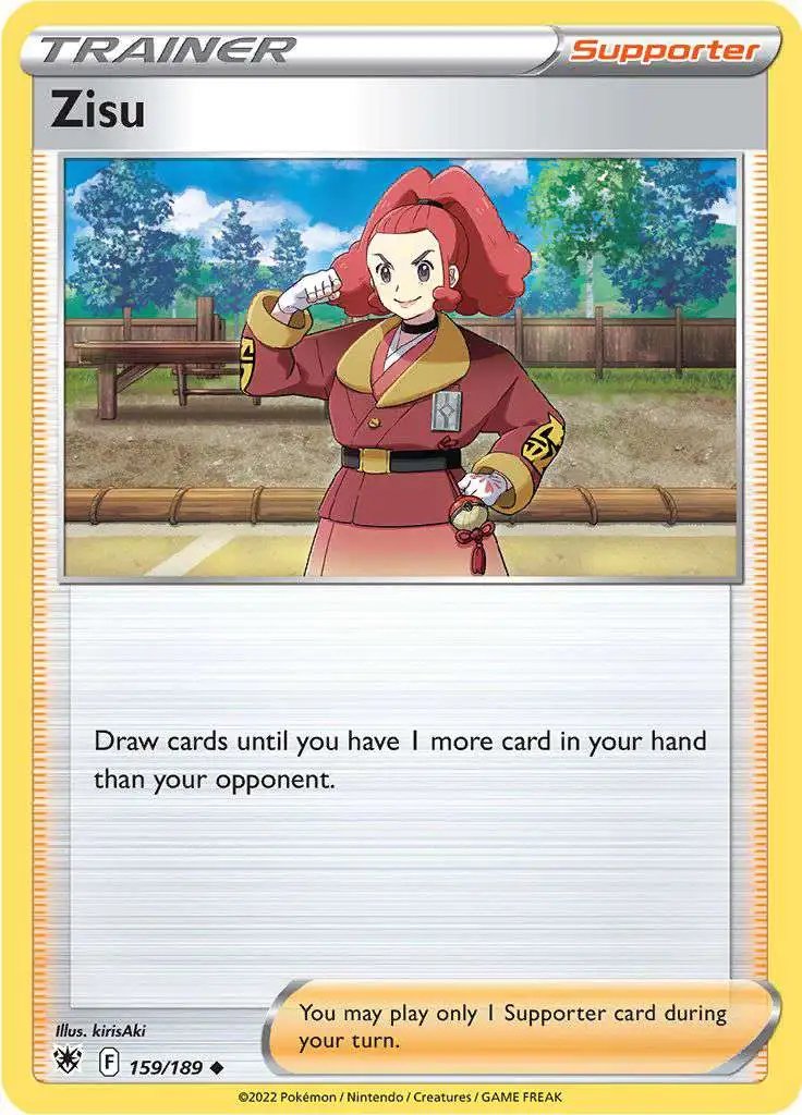 Pokemon Trading Card Game Sword & Shield Astral Radiance Uncommon Zisu #159