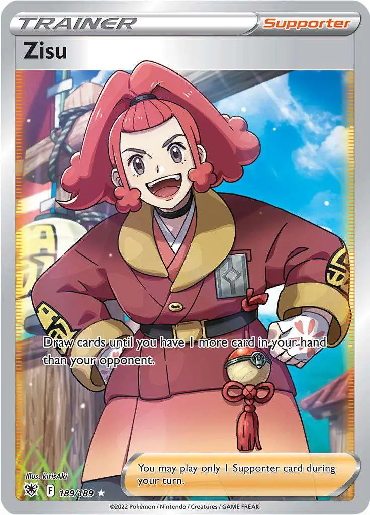 Pokemon Trading Card Game Sword & Shield Astral Radiance Ultra Rare Zisu #189