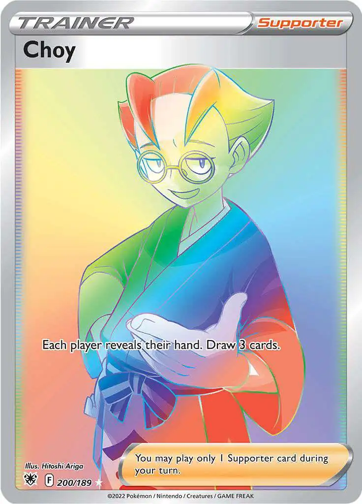 Pokemon Trading Card Game Sword Shield Astral Radiance Single Card Rare  Rainbow Choy 200 - ToyWiz