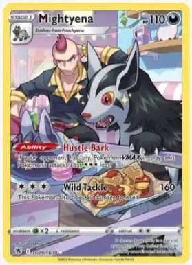 Pokemon Trading Card Game Sword & Shield Astral Radiance Ultra Rare Mightyena TG09 [Trainer Gallery]