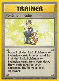 Base Set Rare Pokemon Trader #77 [Lightly Played]