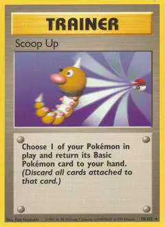 Pokemon Base Set Rare Scoop Up #78 [Lightly Played]
