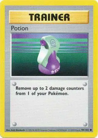 Pokemon Base Set Common Potion #94 [Shadowless]