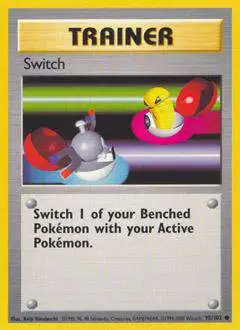 Pokemon Base Set Common Switch #95