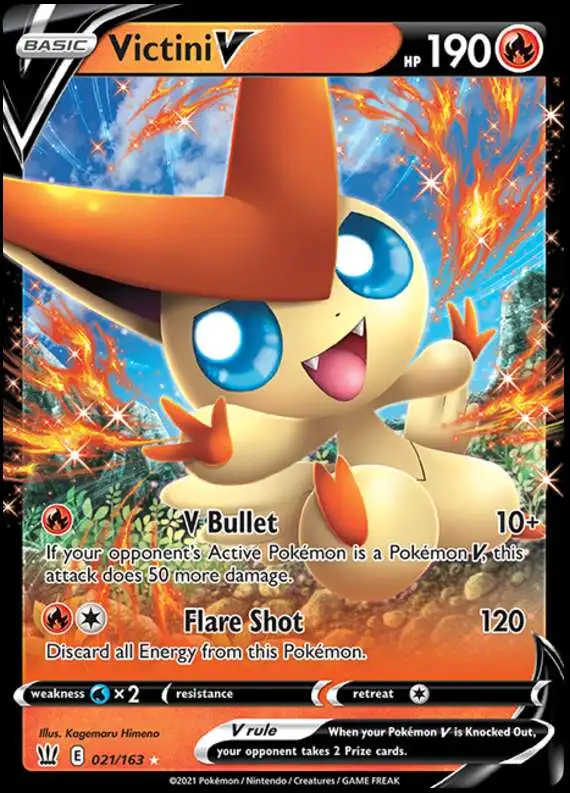 Pokemon Trading Card Game Victini V Theme Deck Pokemon USA - ToyWiz