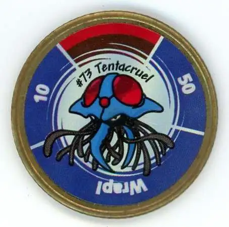 Pokemon Trading Card Game Tentacruel Battling Coin #73