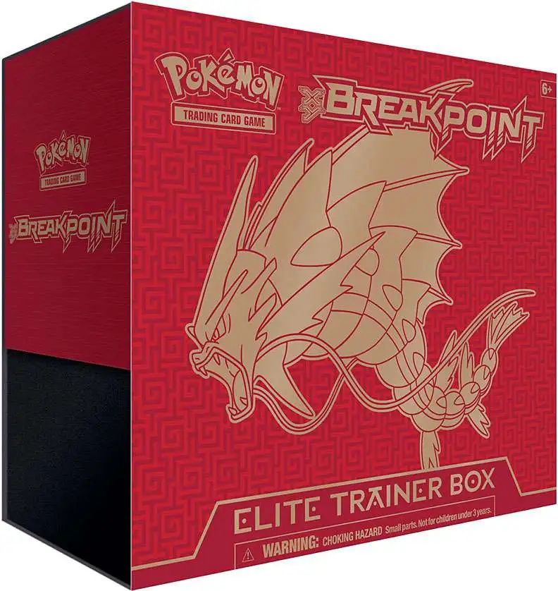 Pokemon XY BREAKpoint Mega Gyarados Elite Trainer Box 8 Booster Packs ...