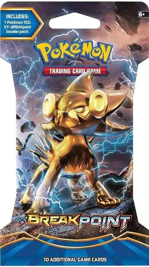 Pokemon XY BREAKpoint SLEEVED Booster Pack [10 Cards]