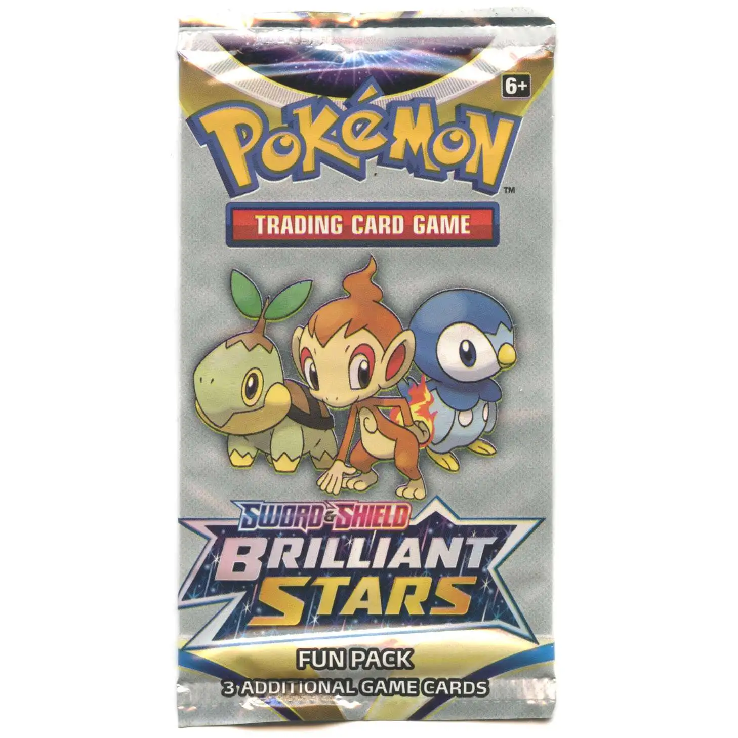 Pokemon Sword Shield Brilliant Stars Fun Pack 3 Cards Pokemon USA