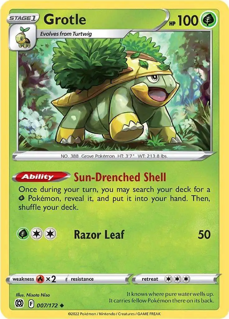 Pokemon Plant Leaf Type Common and Uncommon Cards Pick Your Card!