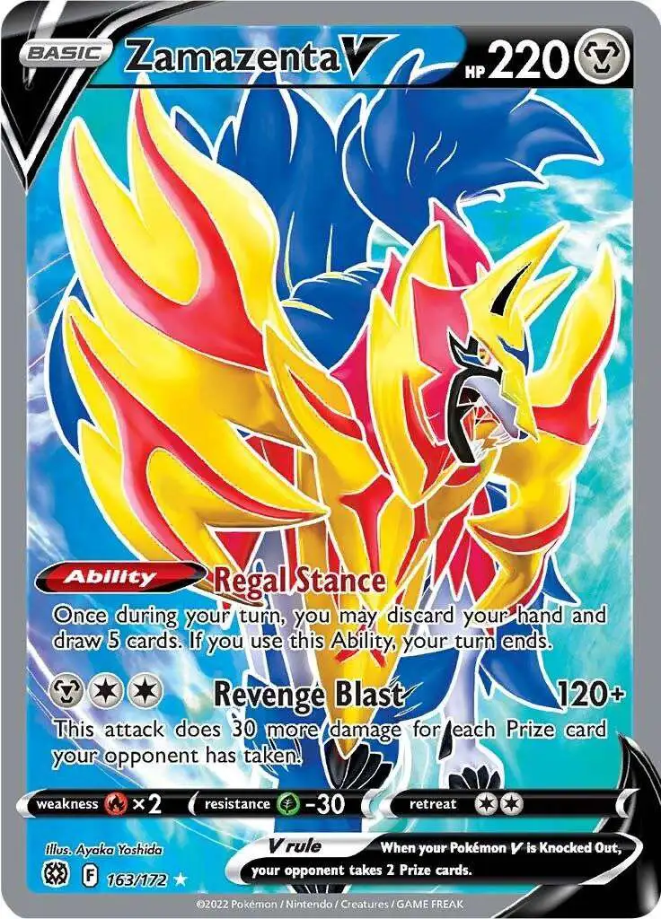 ZARUDE V 016/172 | Pokemon TCG BRILLIANT STARS Ultra Rare | NM/MINT