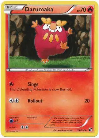 Pokemon Black & White Base Set Uncommon Darumaka #24