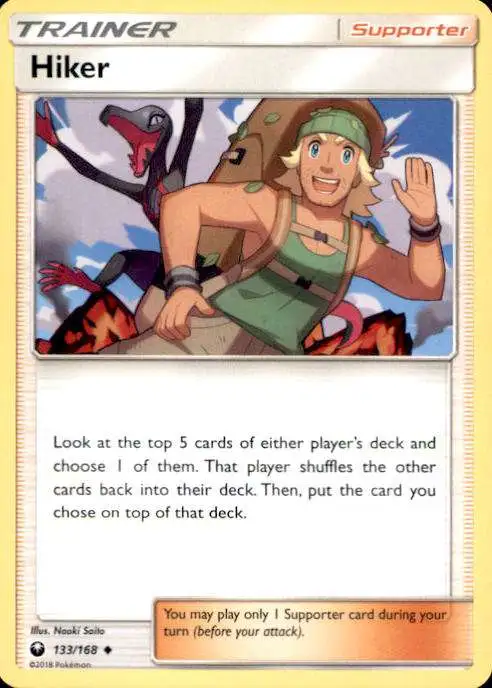 Pokemon Trading Card Game Celestial Storm Uncommon Hiker #133