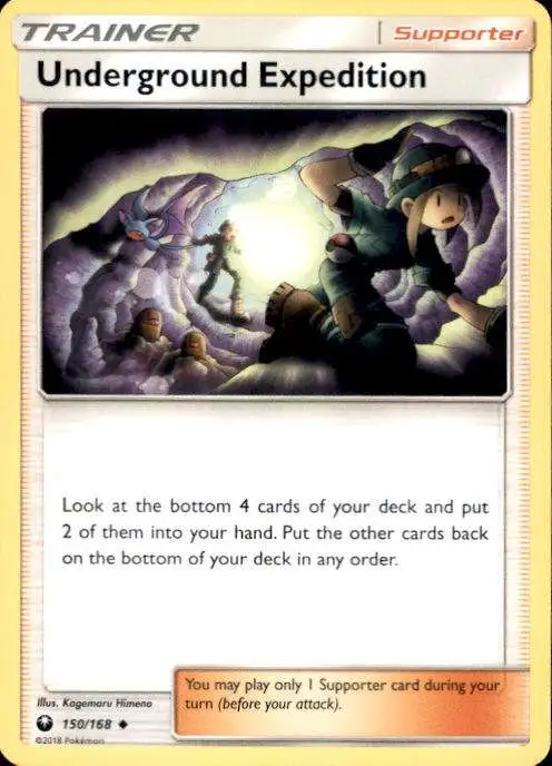 Pokemon Trading Card Game Celestial Storm Uncommon Underground Expedition #150