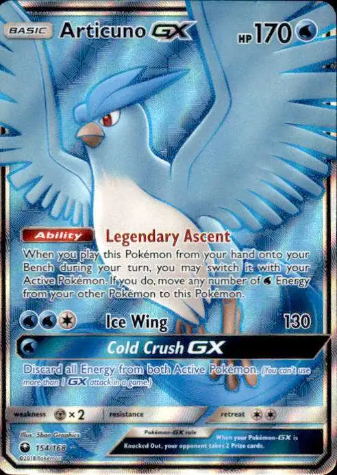 Articuno GX - Celestial Storm Pokémon card 31/168