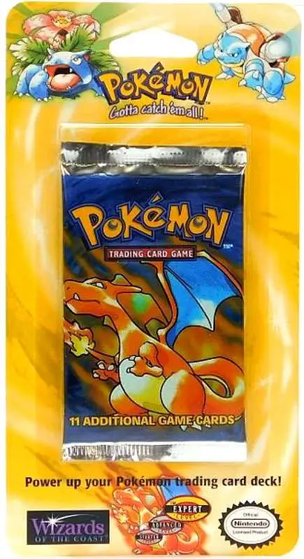 Pokemon Trading Card Game Base Set Basic BLISTER Booster Pack 11