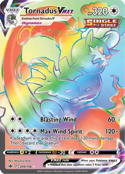pokemon cards vmax rainbow rare real Alcremie Vmax 073/072 Shining Fates -Full Art Rainbow Pokemon Card main image 0