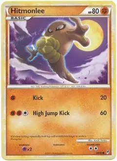 Verified Hitmonlee - Unseen Forces by Pokemon Cards