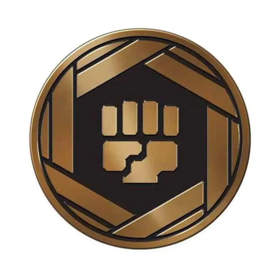 Nintendo Pokemon Fighting Energy Plastic Coin