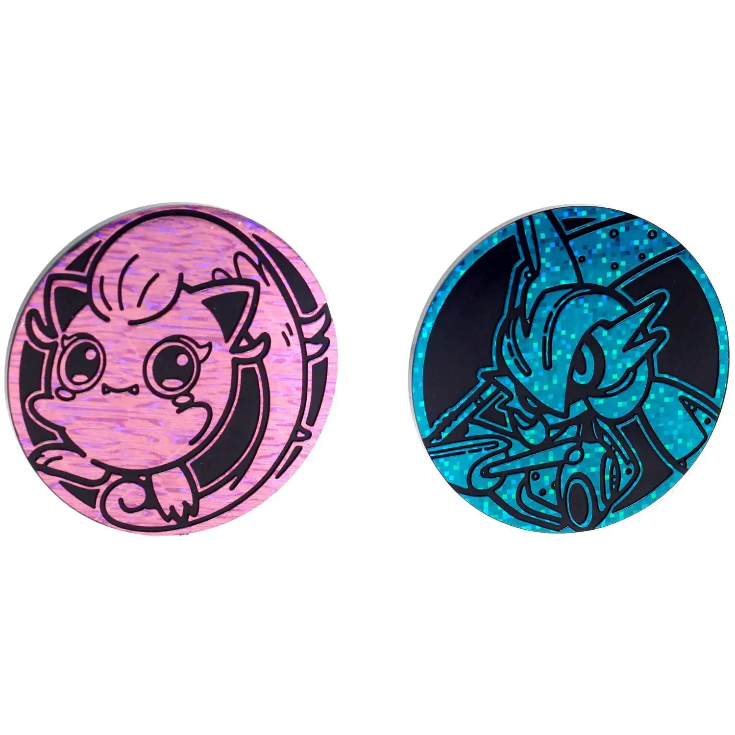 Nintendo Pokemon Scream Tail & Iron Valiant Plastic Coin Set