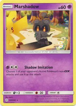 Pokemon Trading Card Game Sun & Moon Cosmic Eclipse Rare Marshadow #103