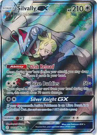 Pokemon Trading Card Game Sun & Moon Cosmic Eclipse Ultra Rare Silvally GX #227