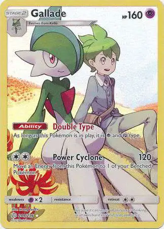 Pokemon Trading Card Game Sun & Moon Cosmic Eclipse Secret Rare Gallade #244