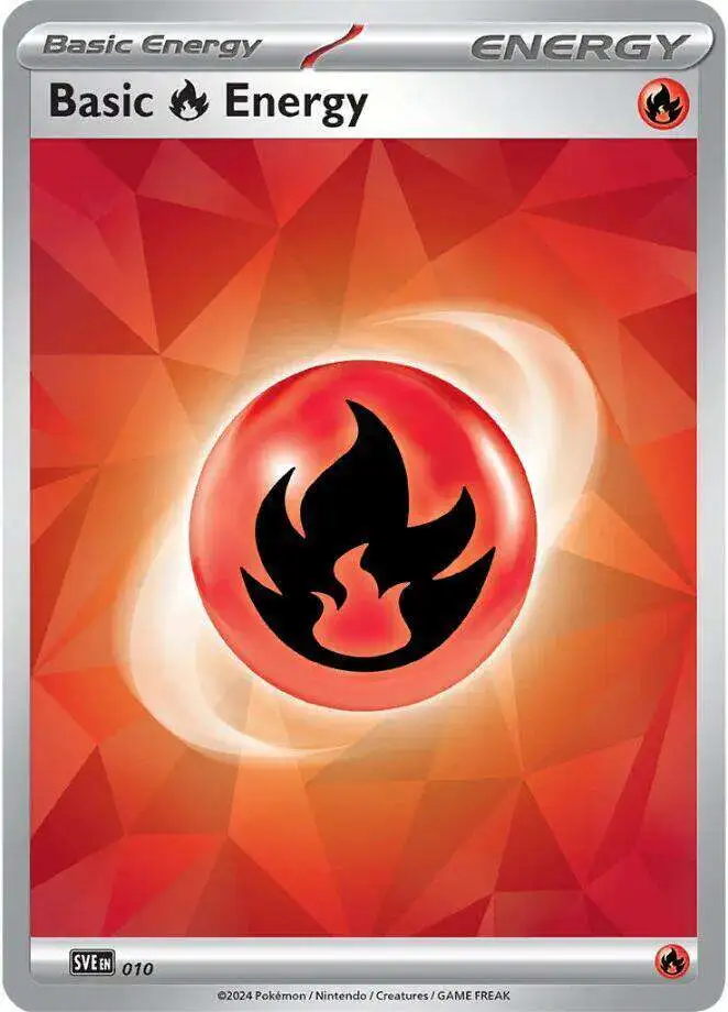 Pokemon Scarlet & Violet Promo Holo Fire Energy [Cracked Ice Holo]