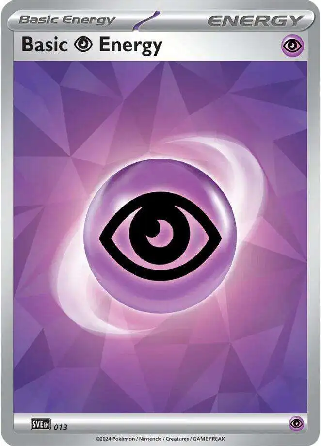 Pokemon Scarlet & Violet Promo Holo Psychic Energy [Cracked Ice Holo]