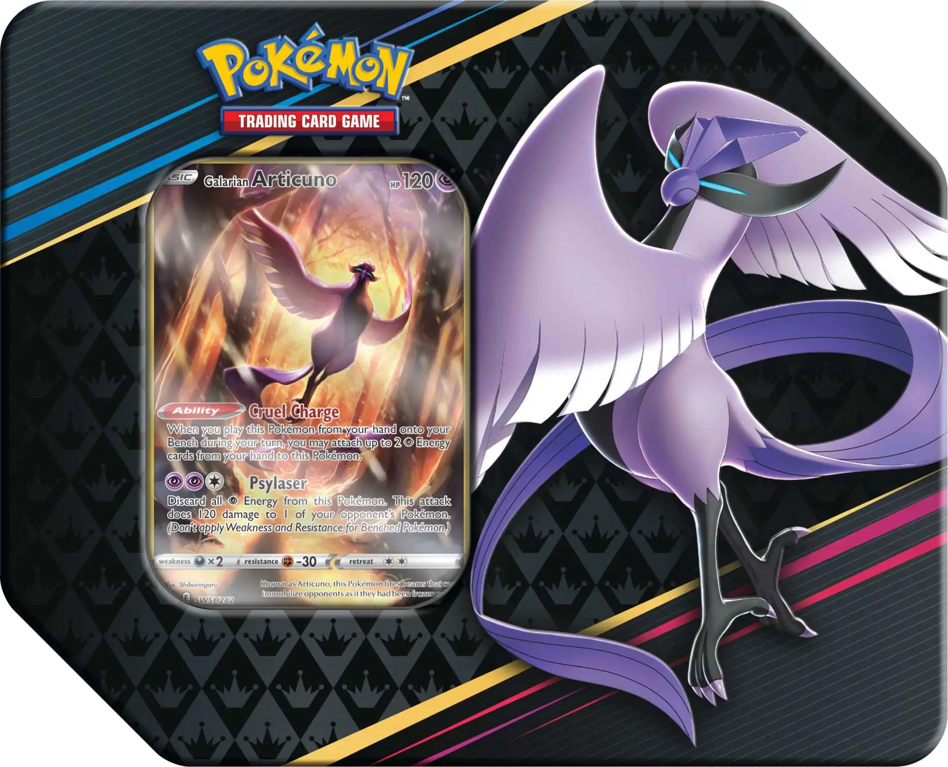 Articuno de Galar V Cartão Pokémon CRE V Full Art em segunda mão