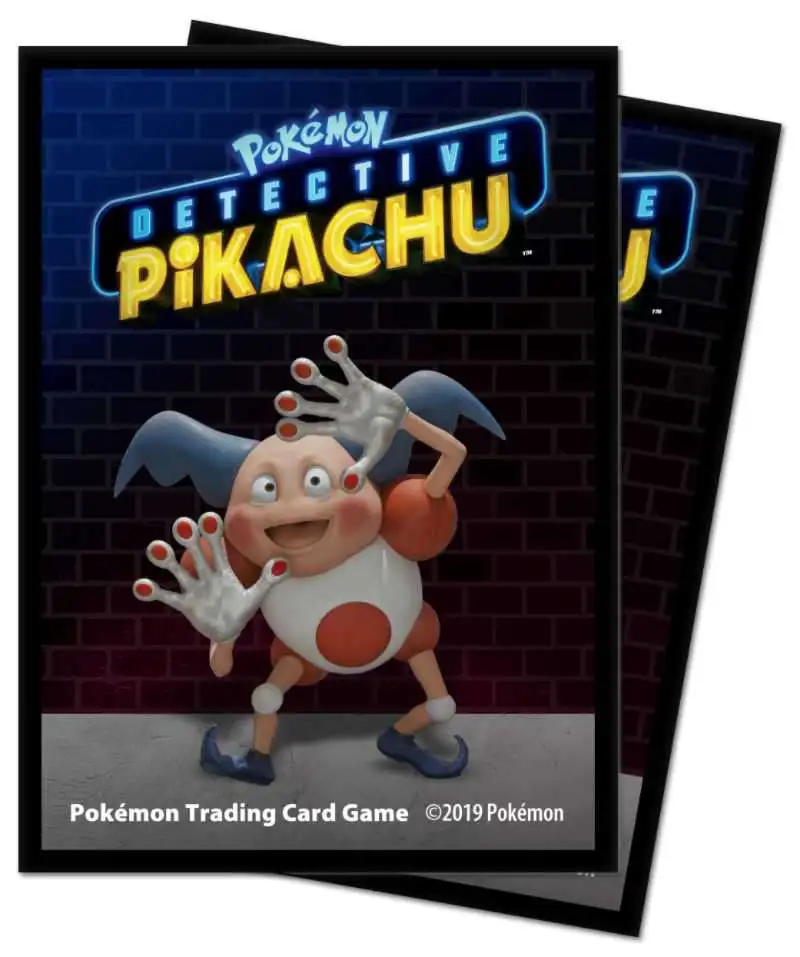 Ultra Pro Pokemon Trading Card Game Detective Pikachu Mr. Mime 65 Card Sleeves