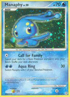 Pokemon Diamond & Pearl Rare Manaphy #9 [Lightly Played]