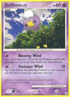 Pokemon Diamond & Pearl Uncommon Drifloon #46 [Lightly Played]