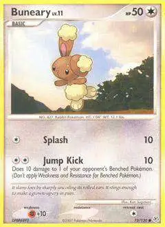 Pokemon Diamond & Pearl Common Buneary #73 [Lightly Played]
