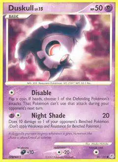 Pokemon Diamond & Pearl Common Duskull #80 [Lightly Played]