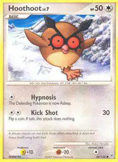 Pokemon Diamond & Pearl Common Hoothoot #85 [Lightly Played]