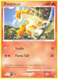 Pokemon Diamond & Pearl Common Ponyta #94 [Lightly Played]