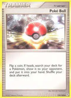 Pokemon Diamond & Pearl Uncommon Poke Ball #110 [Lightly Played]