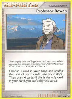 Pokemon Diamond & Pearl Uncommon Professor Rowan #112