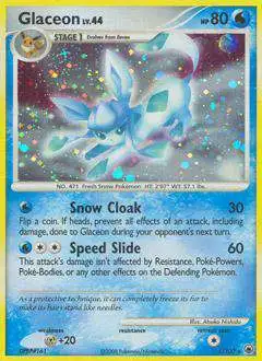 Pokemon Diamond & Pearl Majestic Dawn Rare Glaceon #5 [Lightly Played]