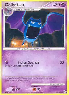Pokemon Diamond & Pearl Mysterious Treasures Uncommon Golbat #50 [Lightly Played]