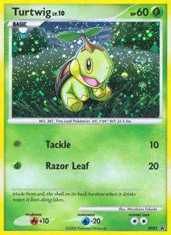 Pokemon Diamond & Pearl Promo Holo Rare Turtwig DP01 [Near Mint / Lightly Played]