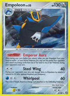 Pokemon Diamond & Pearl Stormfront Rare Empoleon #2 [Lightly Played]