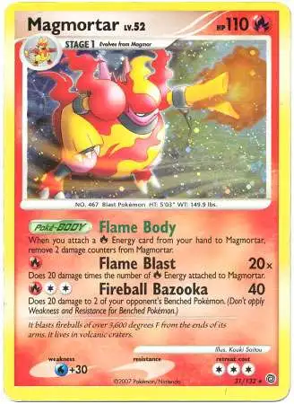pokemon magmortar card - 010/091 - Paldean Fates Colorless Retreat Cost Pokemon Diamond & Pearl Secret