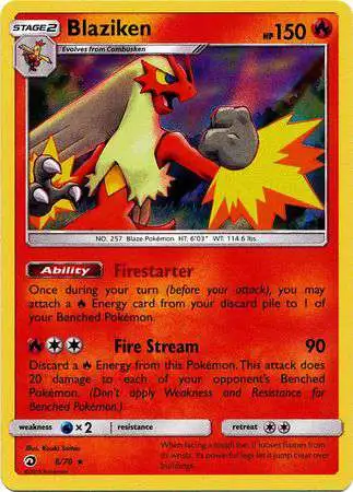 Pokemon Trading Card Game Dragon Majesty Holo Rare Blaziken #6