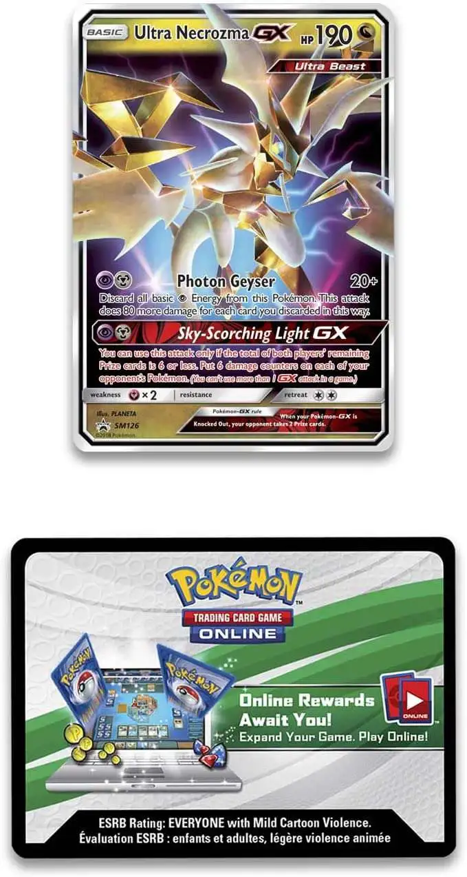 Ultra Necrozma-GX - PTCGL Codes