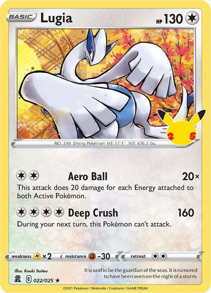 Pokemon Trading Card Game Lugia Legendary Battle Deck 60 Cards Pokemon USA  - ToyWiz