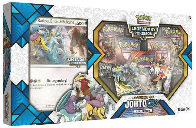 Pokemon Scale World Johto Region Raikou, Entei, & Suicune Set of