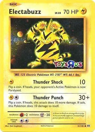 Pokemon Toys R' US Promo Common Electabuzz #41