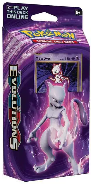 Mewtwo Mayhem Theme Deck Pokemon XY Evolutions TCG 60 Card 2016 for sale online 